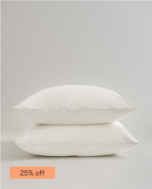 Classic Organic Percale Sham Set