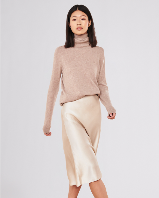 Washable Silk Skirt