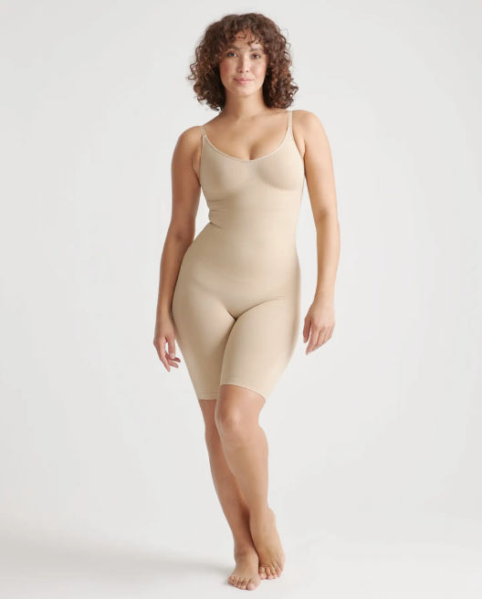 Seamless Sculpting Mid-Thigh Bodysuit 