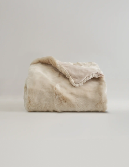 Luxe Faux Fur Throw