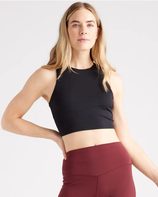 Ultra-Soft Performance Cropped Tank