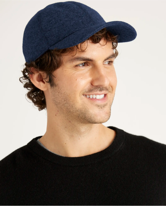 Cashmere Baseball Cap