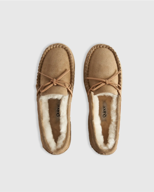 Australian Shearling Moccasin Slippers
