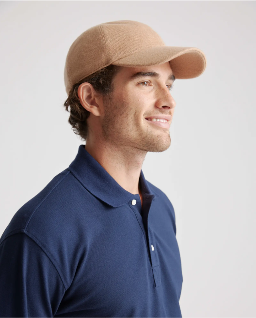 Cashmere Baseball Cap