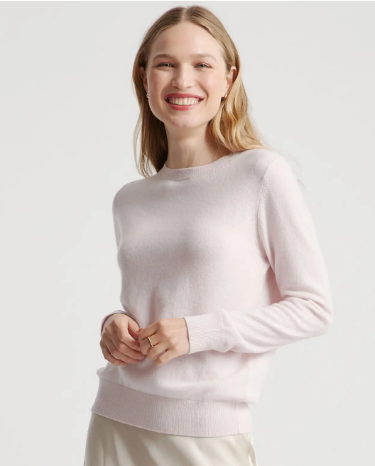 Mongolian Cashmere Crewneck Sweater