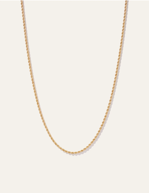 14K Gold Petite Rope Chain