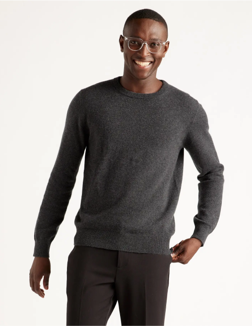 Mongolian Cashmere Crewneck Sweater