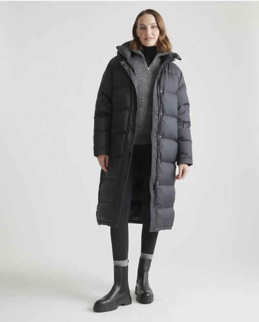 Responsible Down Long Puffer Jacket