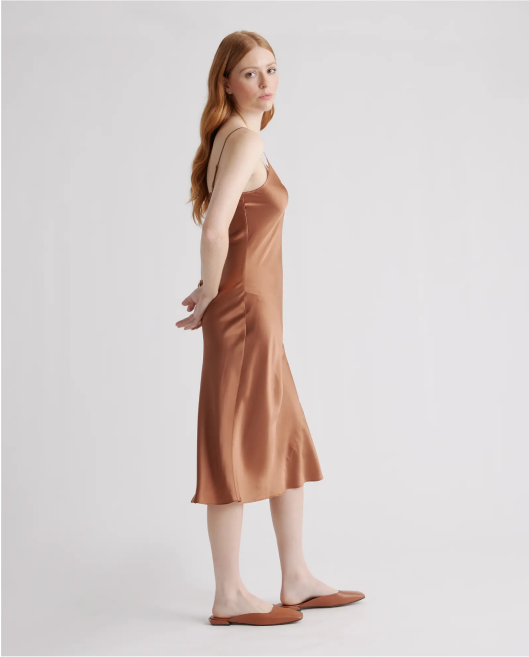 100% Washable Silk Slip Dress