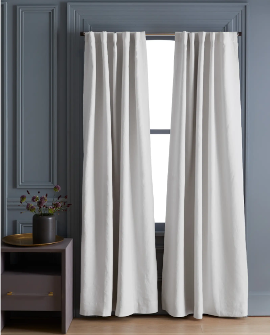 European Linen Blackout Curtain