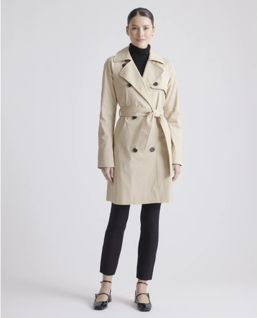 Comfort Stretch Trench Coat