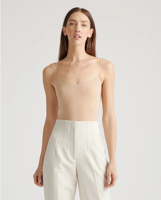 Everyday Scoop Neck Cami Bodysuit
