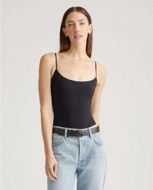 Everyday Scoop Neck Cami Bodysuit