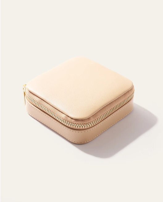 Leather Jewelry Travel Case