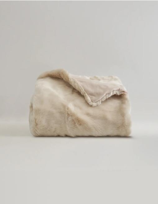 Luxe Faux Fur Throw