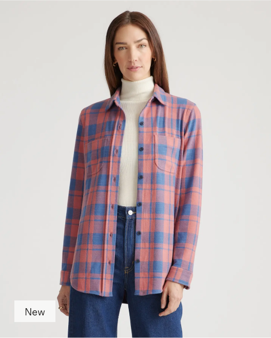 Stretch Sweater Fleece Shirt