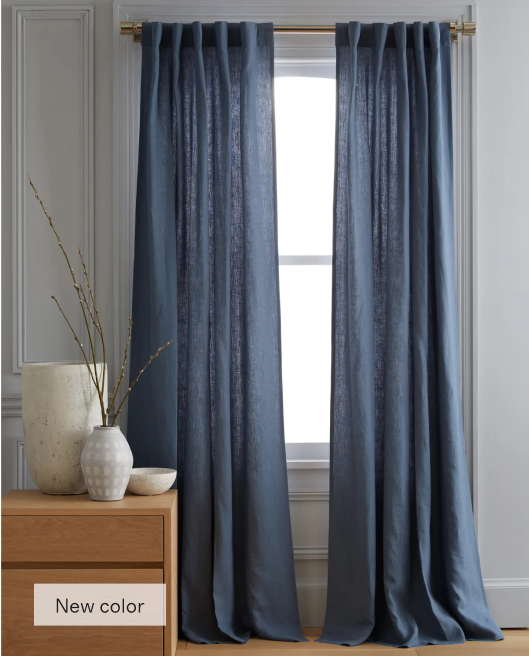 European Linen Curtain