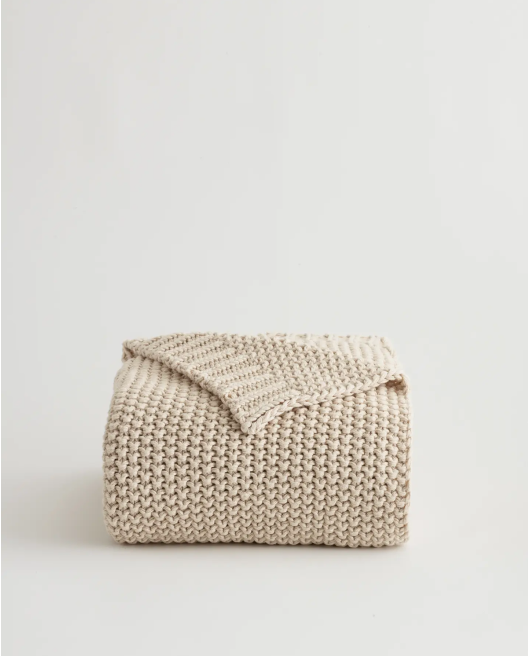 Cotton Fisherman Throw
