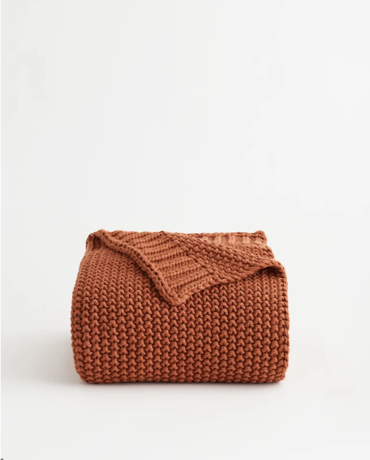 Cotton Fisherman Throw