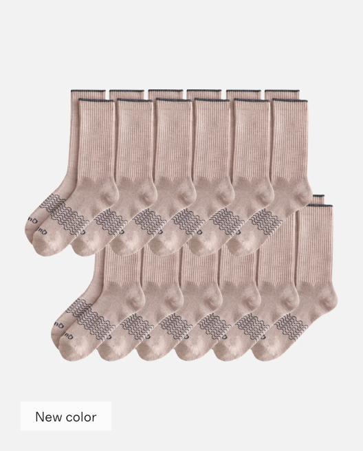 Merino Crew Socks (12-Pack)