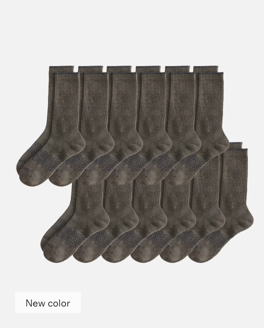 Merino Crew Socks (12-Pack)