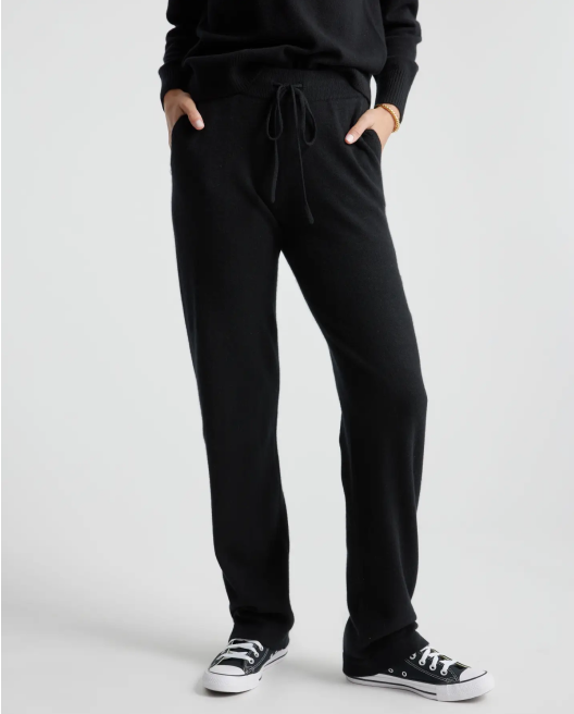 Mongolian Cashmere Straight Leg Pant