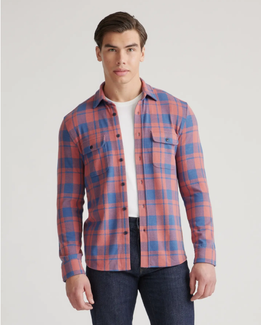 Stretch Sweater Fleece Shirt