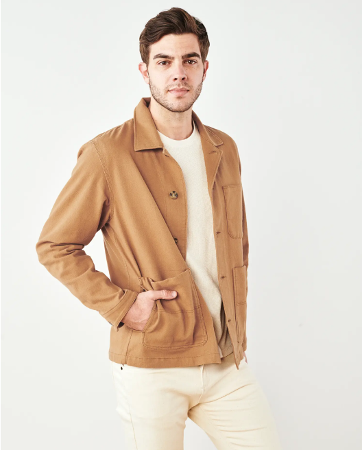 Organic Comfort Stretch Chore Jacket