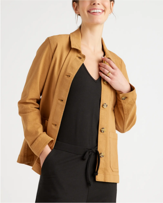 Organic Comfort Stretch Chore Jacket