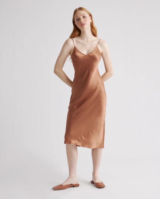 100% Washable Silk Slip Dress