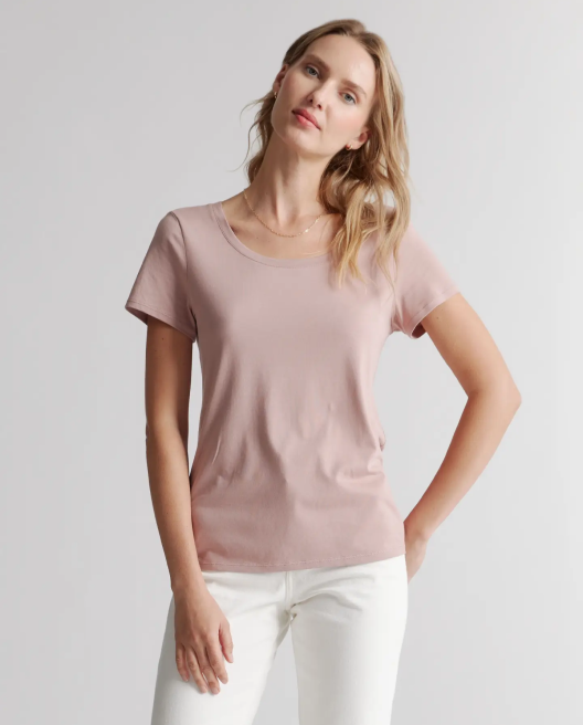 Cotton Modal Crew Neck Tee