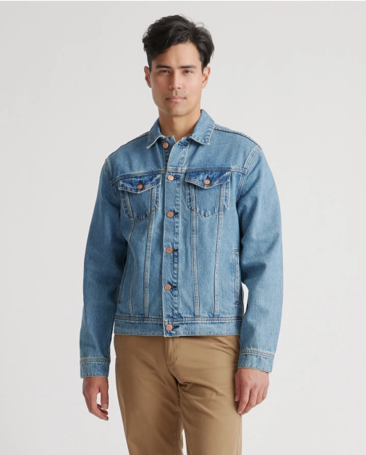 100% Organic Cotton Denim Jacket