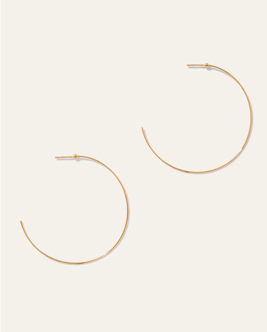 Bullseye Large Hoops