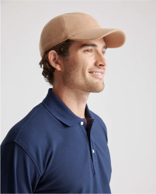 Cashmere Baseball Cap