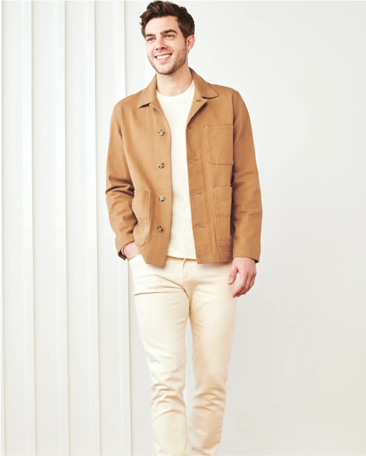 Organic Comfort Stretch Chore Jacket
