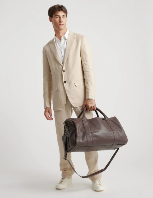 Nappa Leather Duffle Bag