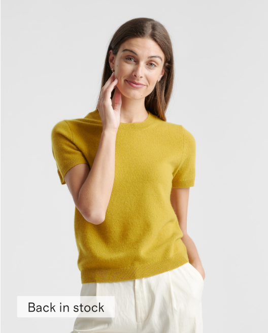 Mongolian Cashmere Tee