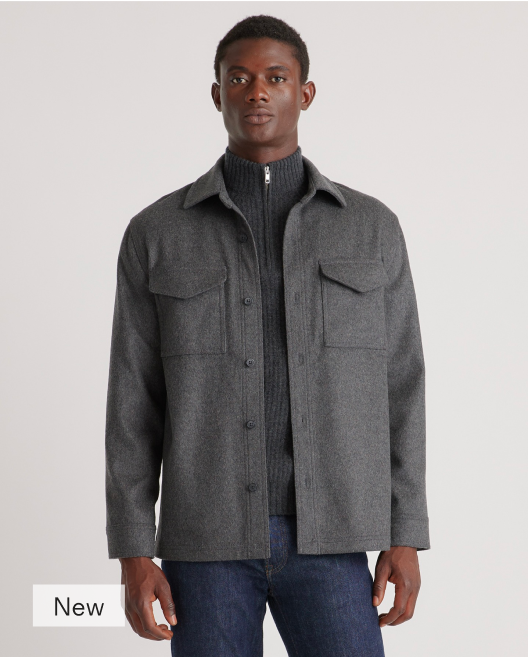 Italian Wool Overshirt