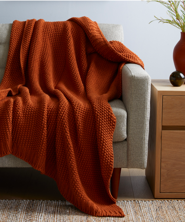 Cotton Fisherman Throw