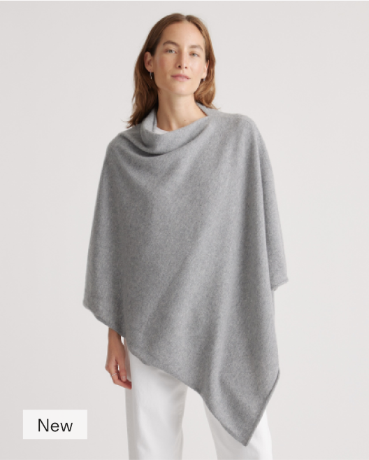 Mongolian Cashmere Poncho