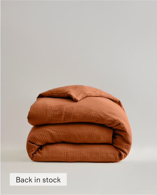 Organic Airy Gauze Duvet Cover