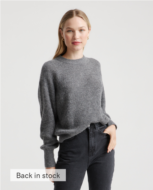 Baby Alpaca-Wool Crew