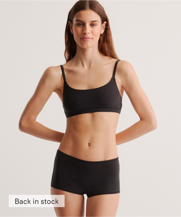 Second Skin Scoop Neck Bralette (2-pack)