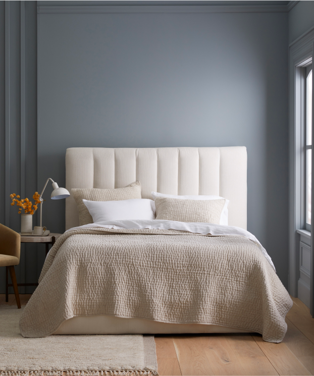 European Linen Cotton Stitch Quilt