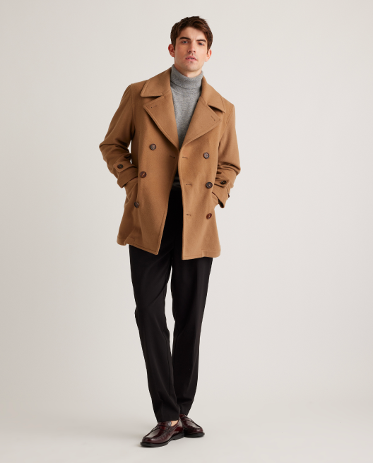 Italian Wool Peacoat