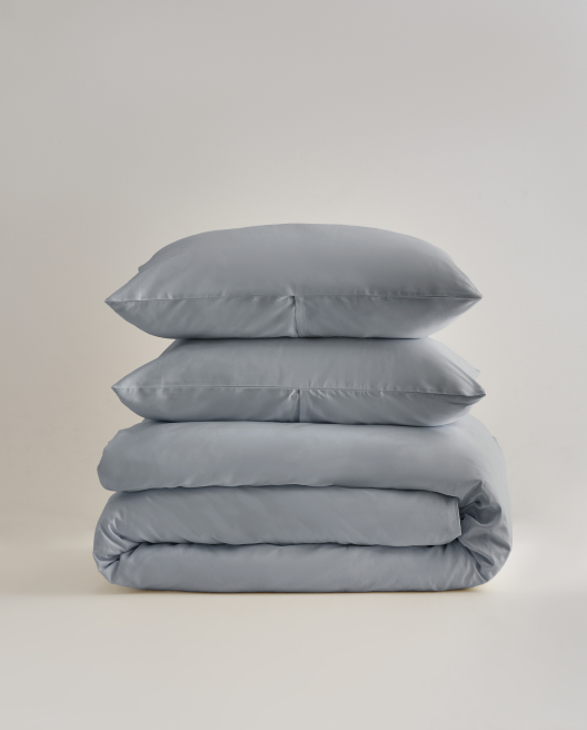 Luxury Organic Sateen Duvet Cover Set 