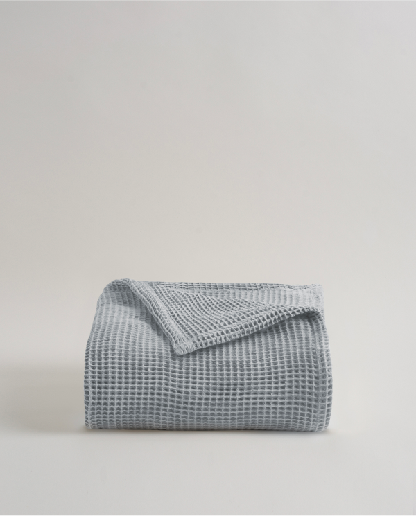 Organic Lofty Waffle Blanket