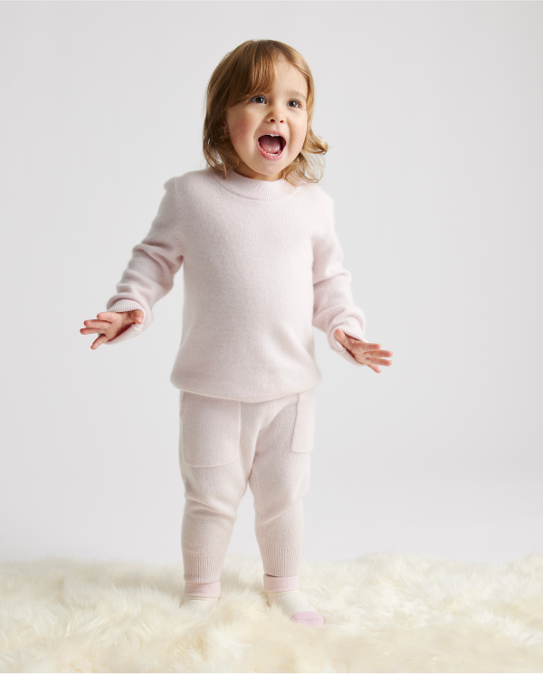 Washable Cashmere Crewneck Sweater