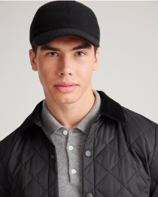 Cashmere Baseball Cap
