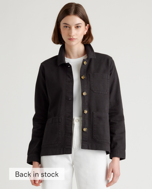 Organic Comfort Stretch Chore Jacket